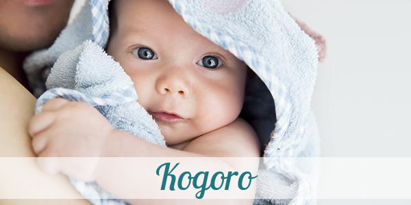 Namensbild von Kogoro auf vorname.com