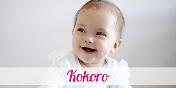 Namensbild von Kokoro auf vorname.com
