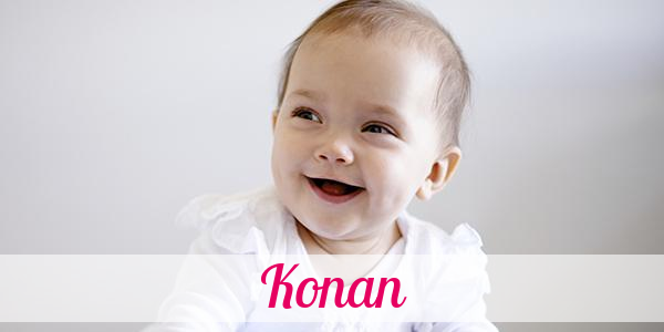 Namensbild von Konan auf vorname.com