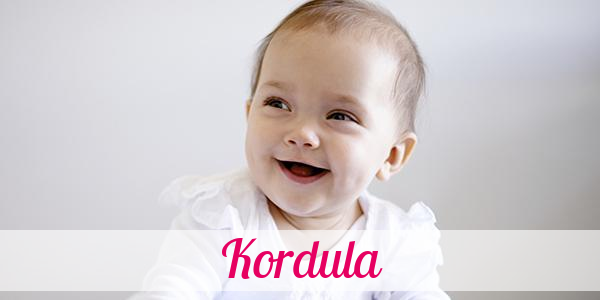 Namensbild von Kordula auf vorname.com