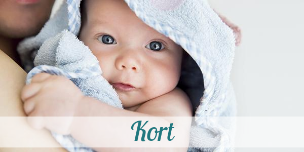 Namensbild von Kort auf vorname.com