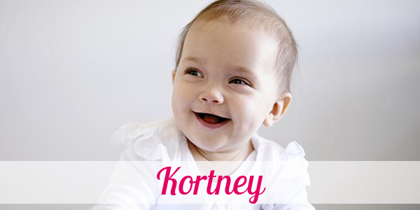 Namensbild von Kortney auf vorname.com