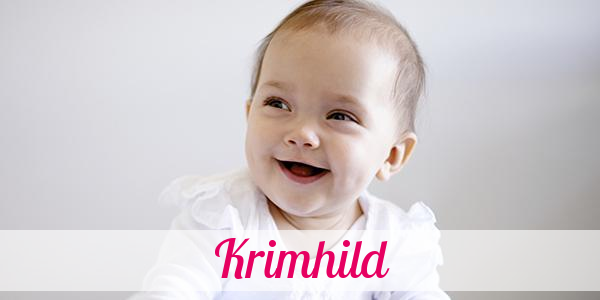 Namensbild von Krimhild auf vorname.com