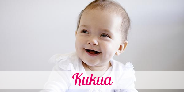 Namensbild von Kukua auf vorname.com