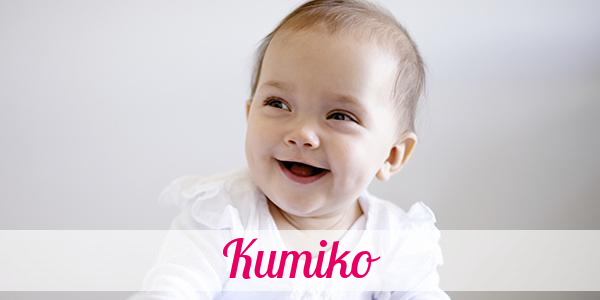 Namensbild von Kumiko auf vorname.com