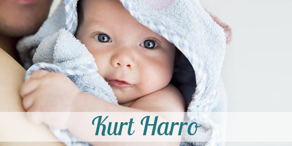 Namensbild von Kurt Harro auf vorname.com
