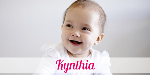 Namensbild von Kynthia auf vorname.com