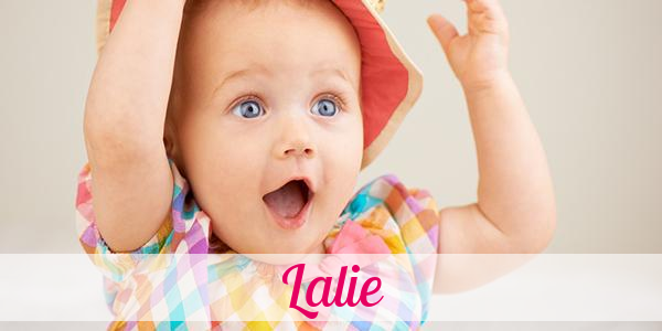 Namensbild von Lalie auf vorname.com