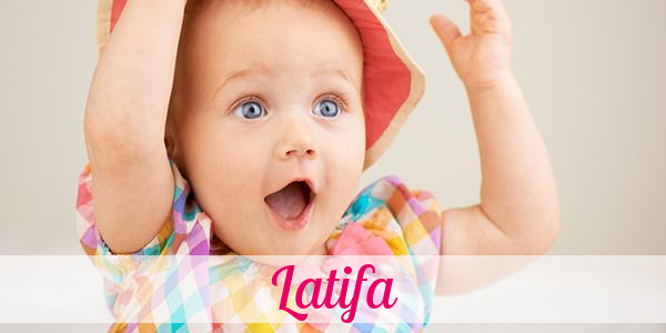 Namensbild von Latifa auf vorname.com