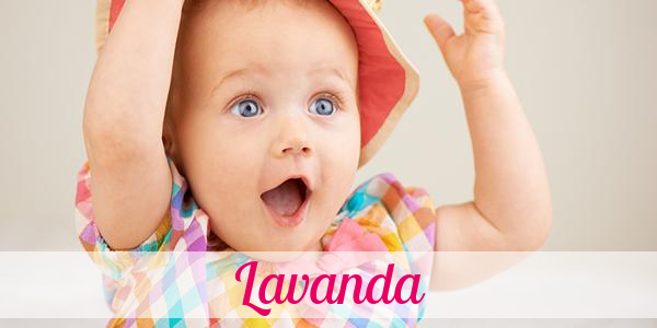 Namensbild von Lavanda auf vorname.com