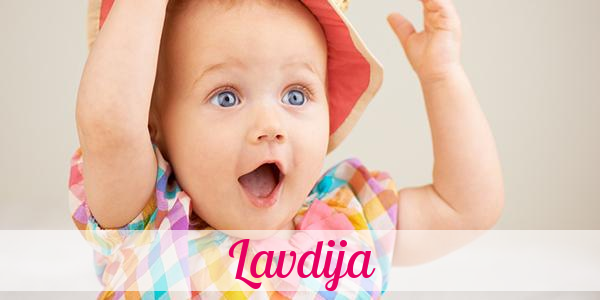 Namensbild von Lavdija auf vorname.com