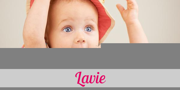 Namensbild von Lavie auf vorname.com