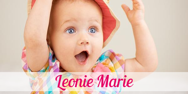 Namensbild von Leonie Marie auf vorname.com