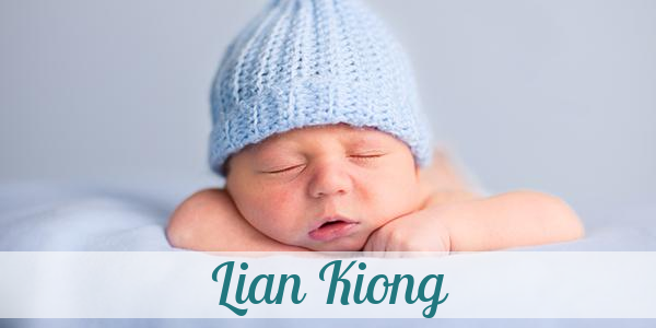 Namensbild von Lian Kiong auf vorname.com