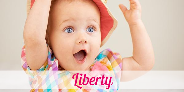 Namensbild von Liberty auf vorname.com