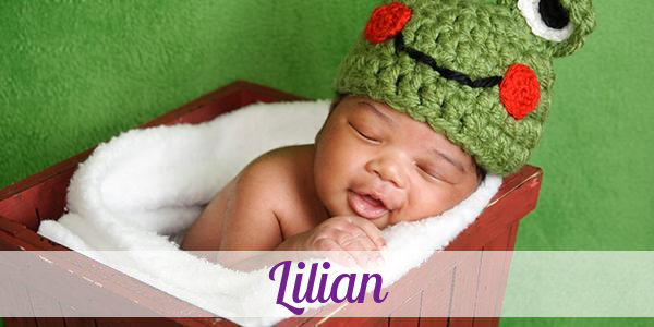 Namensbild von Lilian auf vorname.com