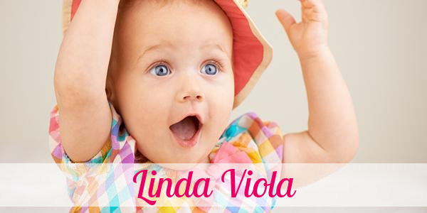 Namensbild von Linda Viola auf vorname.com