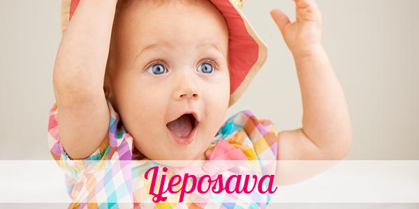 Namensbild von Ljeposava auf vorname.com