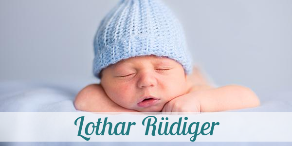 Namensbild von Lothar Rüdiger auf vorname.com