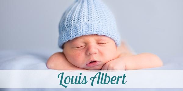 Namensbild von Louis Albert auf vorname.com