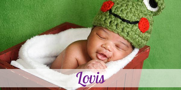 Namensbild von Lovis auf vorname.com