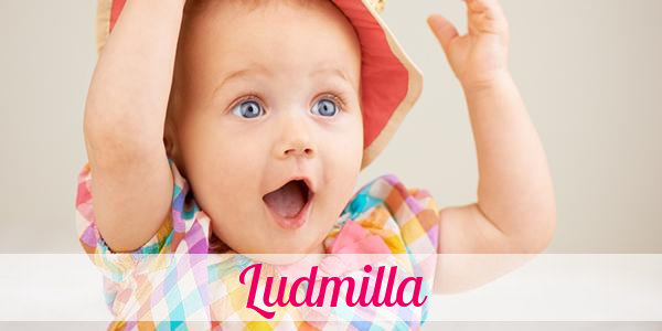 Namensbild von Ludmilla auf vorname.com