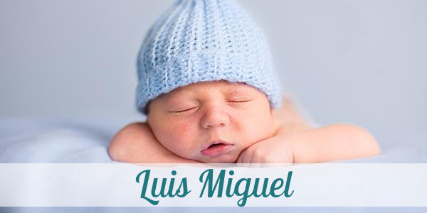 Namensbild von Luis Miguel auf vorname.com