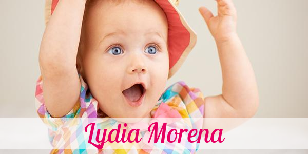 Namensbild von Lydia Morena auf vorname.com
