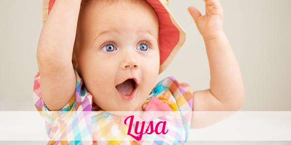 Namensbild von Lysa auf vorname.com