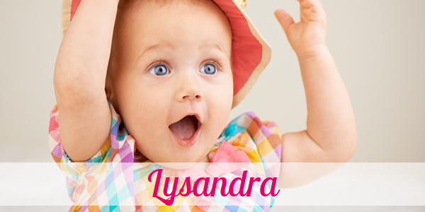Namensbild von Lysandra auf vorname.com