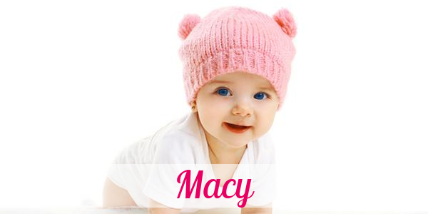 Namensbild von Macy auf vorname.com