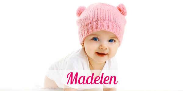 Namensbild von Madelen auf vorname.com