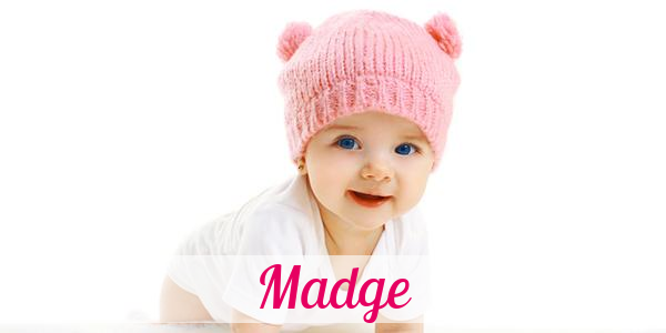 Namensbild von Madge auf vorname.com
