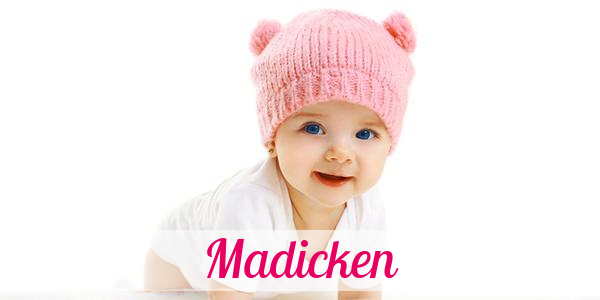 Namensbild von Madicken auf vorname.com