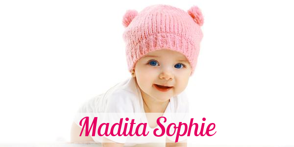 Namensbild von Madita Sophie auf vorname.com