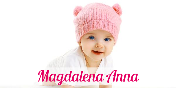 Namensbild von Magdalena Anna auf vorname.com
