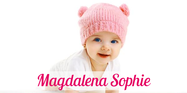 Namensbild von Magdalena Sophie auf vorname.com
