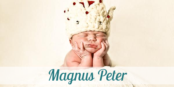 Namensbild von Magnus Peter auf vorname.com