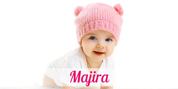 Namensbild von Majira auf vorname.com