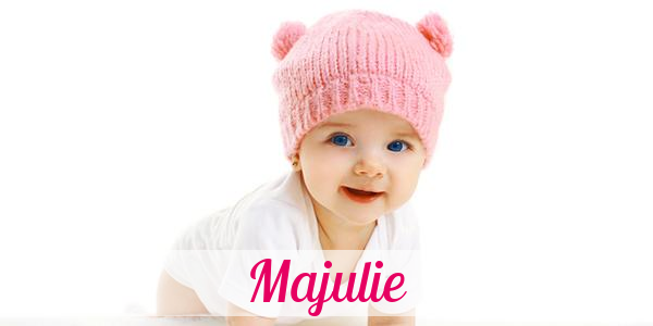 Namensbild von Majulie auf vorname.com