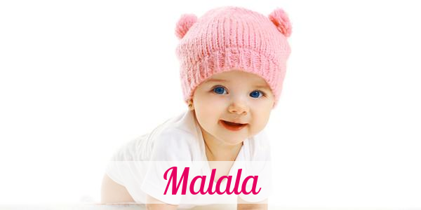 Namensbild von Malala auf vorname.com