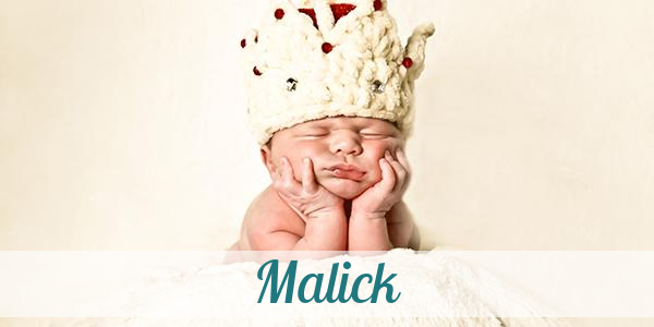 Namensbild von Malick auf vorname.com