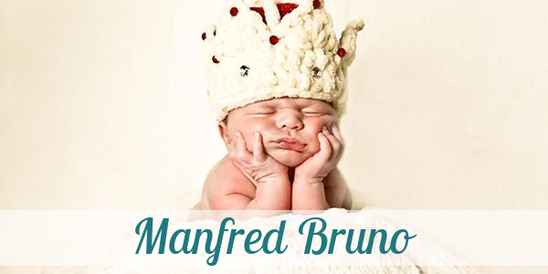Namensbild von Manfred Bruno auf vorname.com