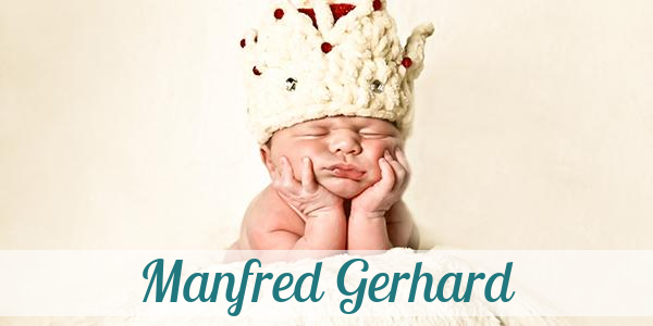 Namensbild von Manfred Gerhard auf vorname.com