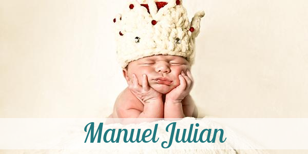 Namensbild von Manuel Julian auf vorname.com