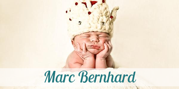 Namensbild von Marc Bernhard auf vorname.com