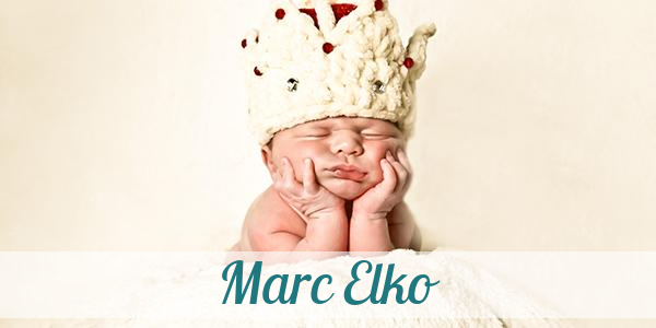Namensbild von Marc Elko auf vorname.com
