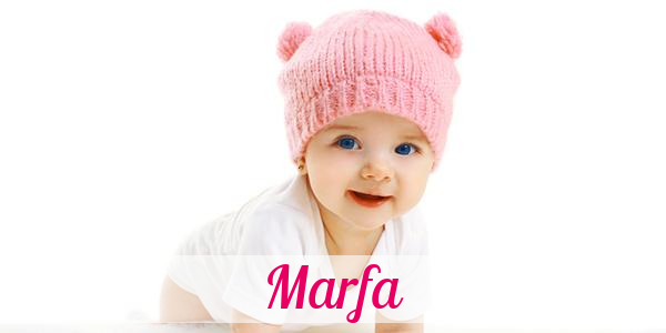 Namensbild von Marfa auf vorname.com