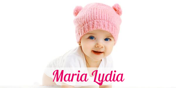 Namensbild von Maria Lydia auf vorname.com