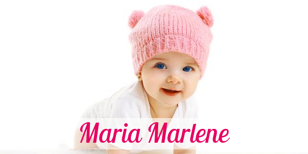 Namensbild von Maria Marlene auf vorname.com